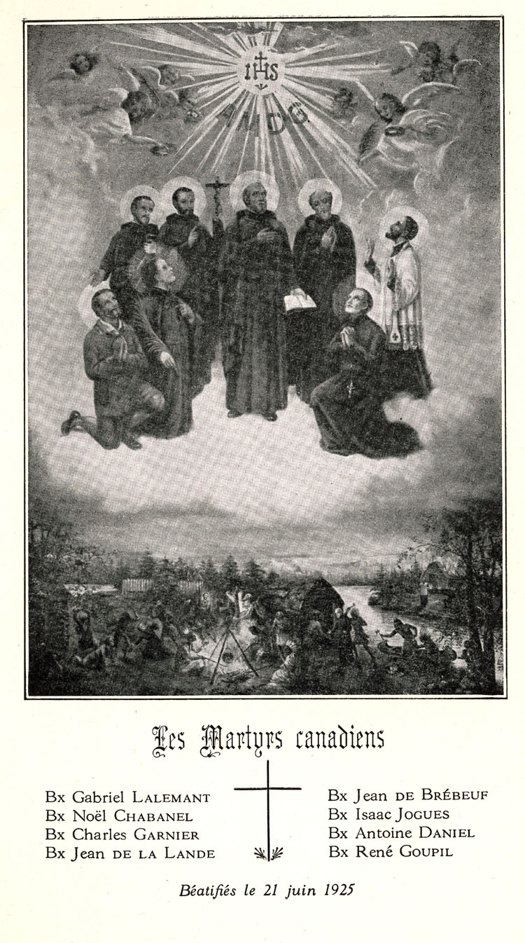 Les Martyrs canadiens