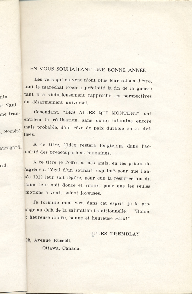 Les Ailes qui montent