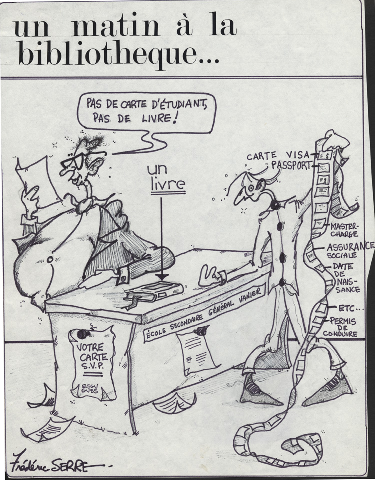 Caricature de Fr&eacute;d&eacute;ric Serre