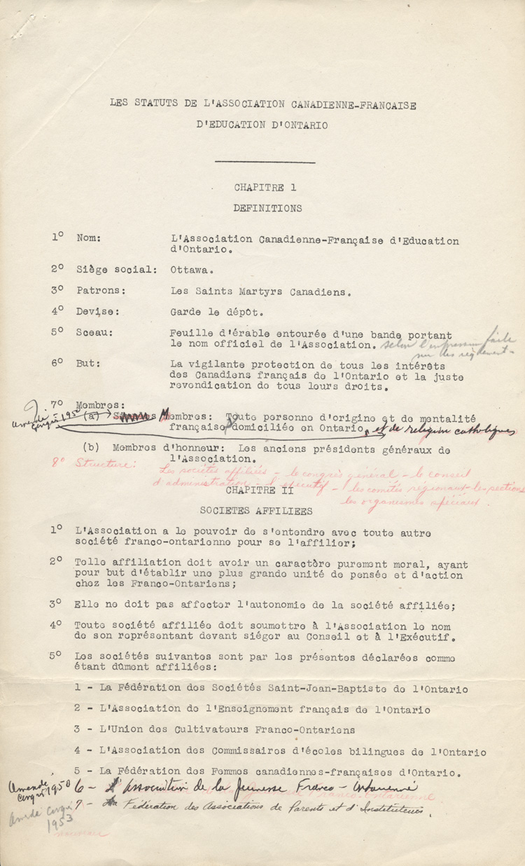 Extrait des statuts de l'ACFEO amend&eacute;s