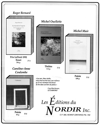 &Eacute;preuve pour la publicit&eacute;, ca 1991