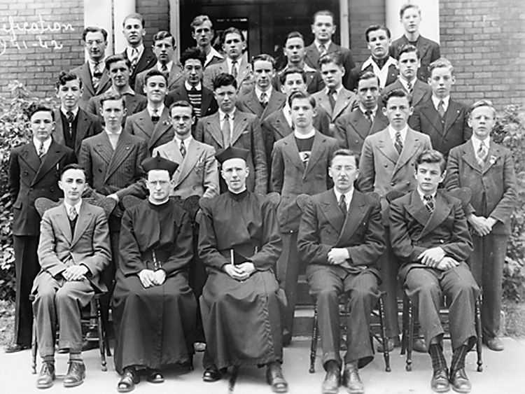 Germain Lemieux et sa classe de versification