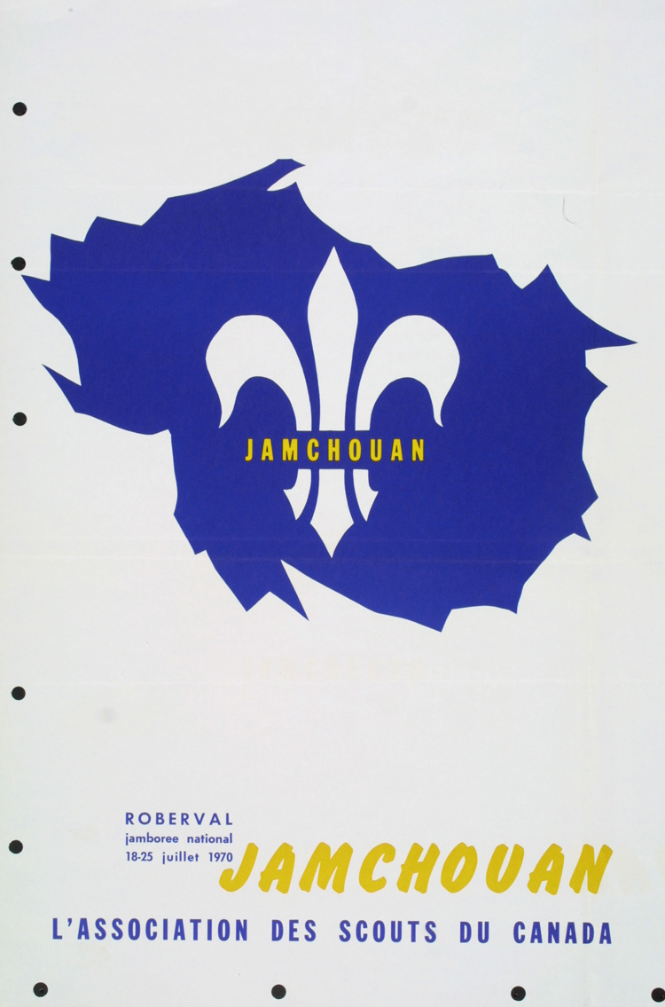 Affiche du jamboree national &laquo; Jamchouan &raquo; (1970)