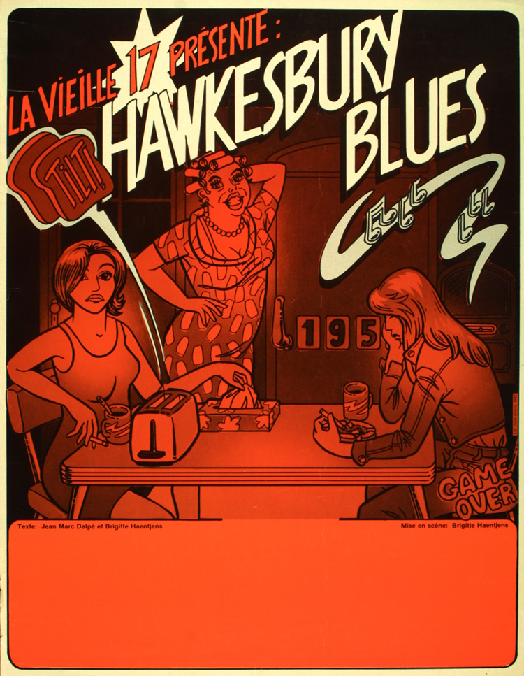 Affiche de la pi&egrave;ce Hawkesbury Blues (1981)