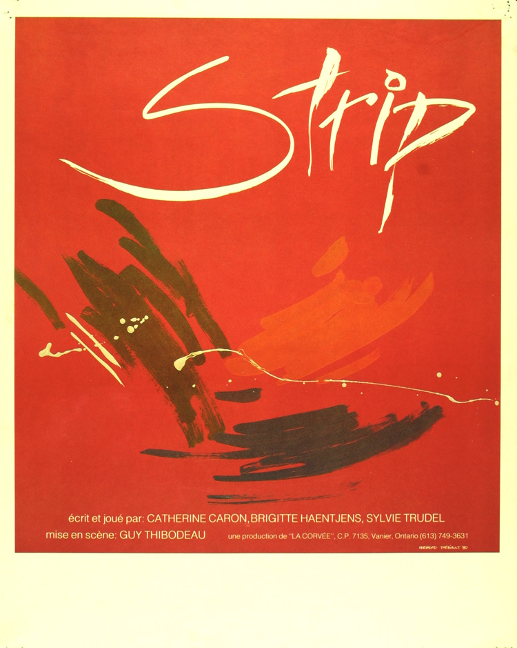 Affiche de la pi&egrave;ce Strip (1980)