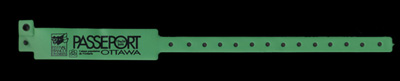 Bracelet passeport du Festival franco-ontarien