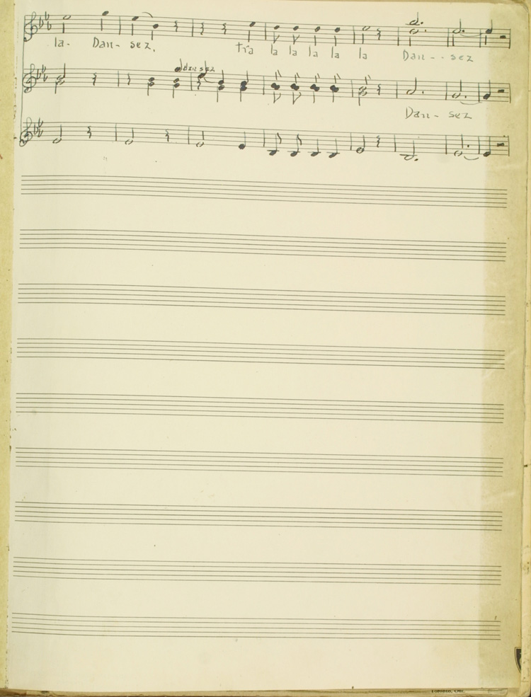 &laquo;&nbsp;La Cigale et la fourmi &raquo; mis en musique par Joseph Beaulieu