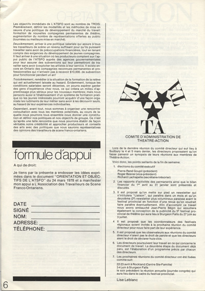Liaison num&eacute;ro 0 (mai 1978)