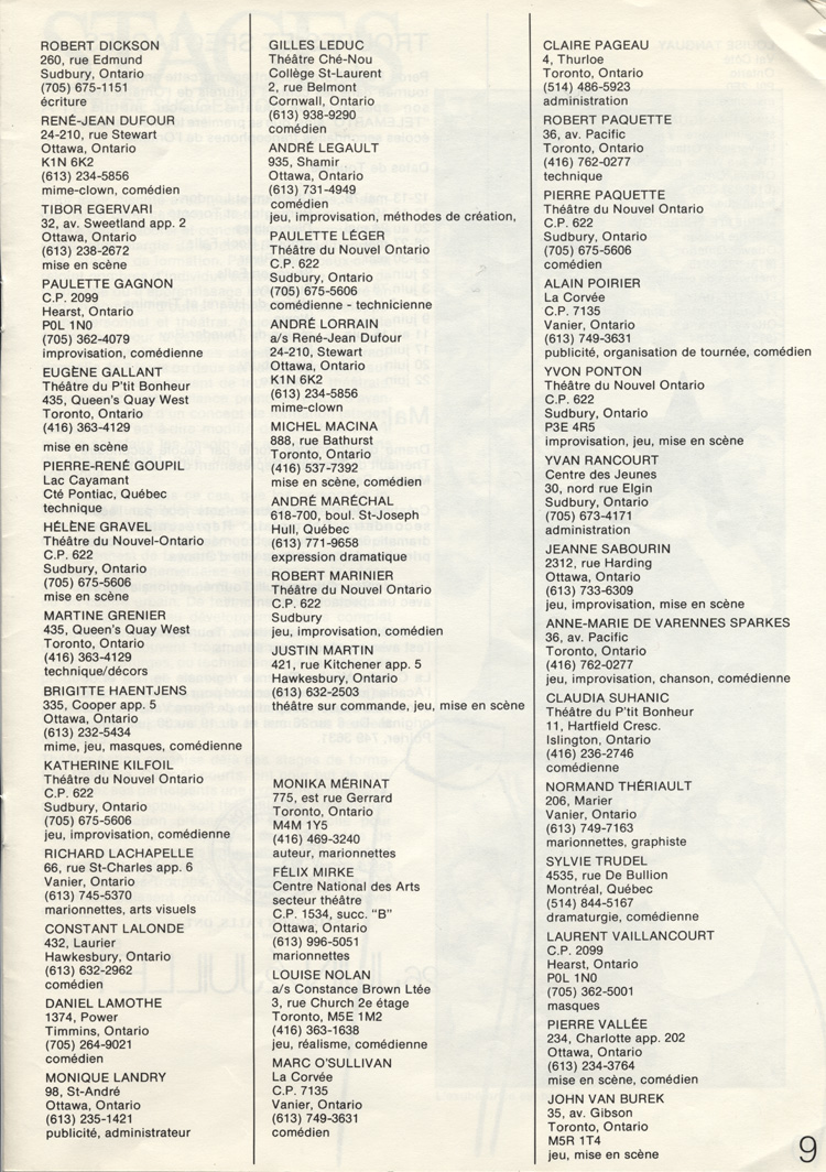 Liaison num&eacute;ro 0 (mai 1978)