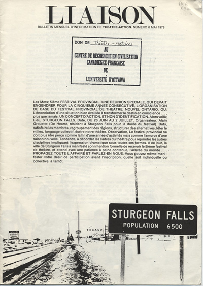 Liaison num&eacute;ro 0 (mai 1978)