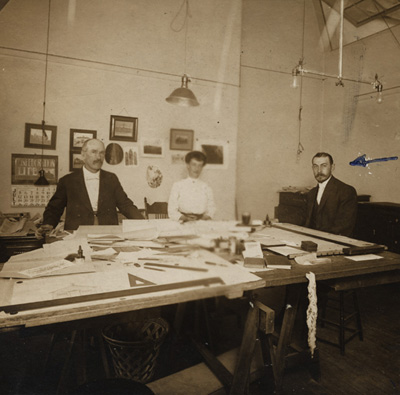 Henri Fabien au minist&egrave;re des Affaires indiennes du Canada