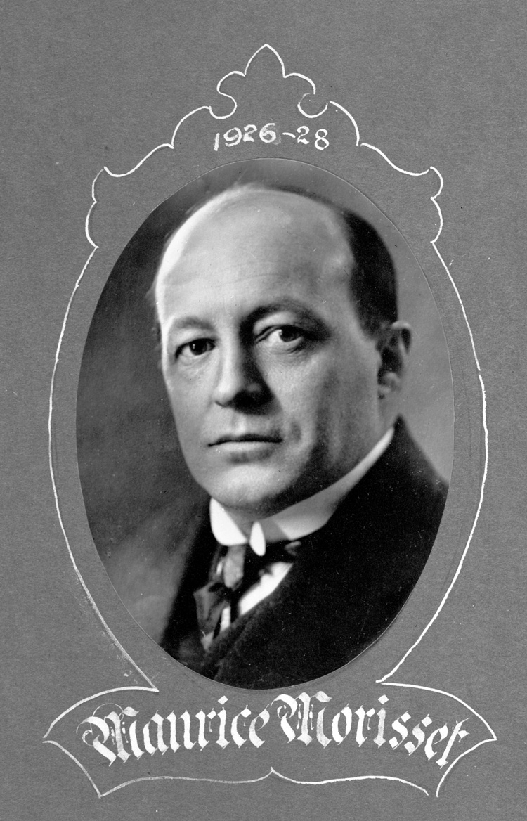 Maurice Morisset, pr&eacute;sident de l'Institut canadien-fran&ccedil;ais d'Ottawa 