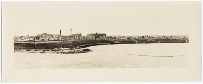 Reproduction d’une photographie de Kapuskasing (Ontario), 1930.
