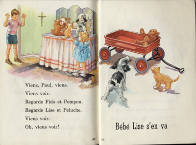 Reproduit de Viens voir, W.&nbsp;J.&nbsp;Gage limit&eacute;e, Toronto et Montr&eacute;al, [1950], p.&nbsp;42-43